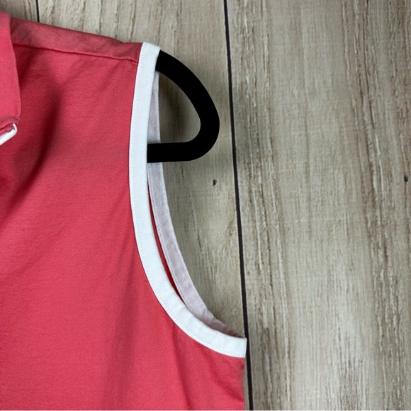 Peter Millar Vibrant Coral Sleeveless Top - Picture 3 of 7